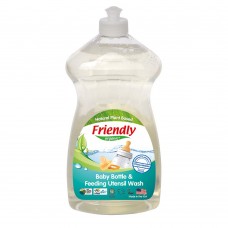 Friendly Organic Препарат за ръчно измиване на бебешки шишета и съдове 739 ml