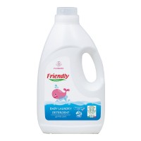 Friendly Organic Препарат за пране на бебешки дрехи - Цветя, 2L