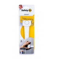 Safety 1st Мултифункционално заключващо устройство за шкафове и чекмеджета с таен бутон