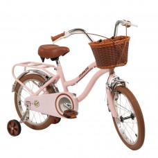 Toimsa Детски велосипед Vintage 16 инча, Розов
