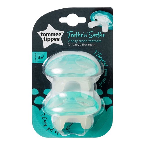 Tommee Tippee Teether Stage 3m+ 2pcs, Green