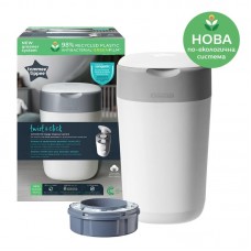 Tommee Tippee Хигиенен кош за памперси Twist and Click, Бял