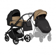 Tutis Baby Stroller 2 in 1 Mio 3 Plus Leather, Beige Tutis Baby Stroller 2 in 1 Mio 3 Plus Leather, Beige