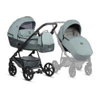 Tutis Baby Stroller Viva 4 Viva 5+, Turquoise Tutis Baby Stroller Viva 4 Viva 5+, Turquoise