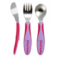 Vital Baby NOURISH Big Kid Cutlery, Fizz Vital Baby NOURISH Big Kid Cutlery, Fizz