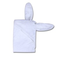 Minene Hooded Newborn Towel White