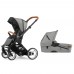 Mutsy Бебешка количка Evo Urban Nomad Light Grey Black, Пакет 3 в 1