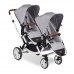 ABC Design Количка за близнаци Zoom Graphite Grey
