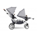 ABC Design Количка за близнаци Zoom Graphite Grey