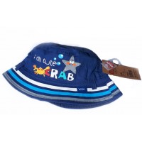 Baby Summer Hat Blue Crab
