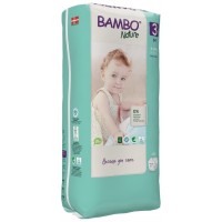 Bambo Nature Еко пелени за еднократна употреба M Tall Pack 4-8 kg 52 броя, размер 3 Bambo Nature Еко пелени за еднократна употреба M Tall Pack 4-8 kg 52 броя, размер 3