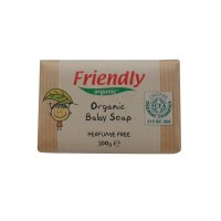 Friendly Organic Бебешки сапун с масло от ший и сладък бадем 100 гр  