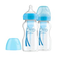 Dr.Brown's Optiоns+ PP Baby Bottle 270 ml, 2pcs blue