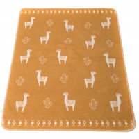 David Fussenegger Бебешко одеяло Juwel 70x90 Оранжева Лама