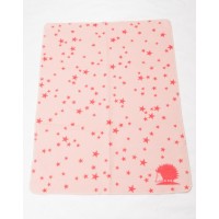 David Fussenegger Maja Organic Cotton Baby Blanket Hedgehog Pink