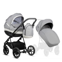 Buba Бебешка количка 2 в 1 Zaza2 Warm Grey Buba Бебешка количка 2 в 1 Zaza2 Warm Grey