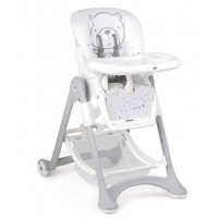 Cam Campione Baby High Chair col.247 Teddy Bear Grey