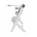 Cangaroo Wooden High Chair Nuttle 2 in 1, White