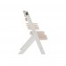 Cangaroo Wooden High Chair Nuttle 2 in 1, White