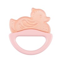 Canpol Rattle with soft bite teether Duck