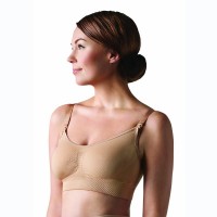 Carriwell Seamless Nursing Bra, Nude