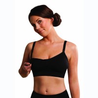 Carriwell Seamless Nursing Bra, Black