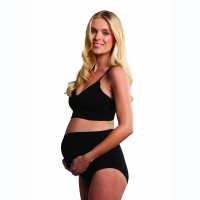 Carriwell Seamless Light Support Maternity Panty, Black