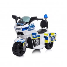 Chipolino Battery operated motorcycle Police White