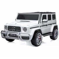 Chipolino Aкумулаторна кола за две деца Mercedes Бяла