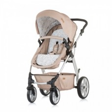 Chipolino бебешка комбинирана количка Фама, Карамел