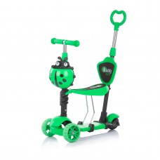 Chipolino Scooter Kiddy Evo with handle Lime