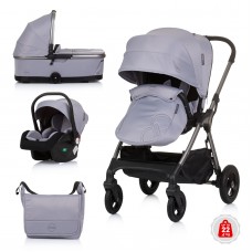 Chipolino Baby stroller Infinity 3 in 1 Granite