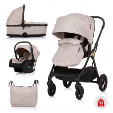 Chipolino Baby stroller Infinity 3 in 1 Macadamia
