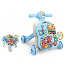 Chipolino Musical Baby Walky 3 in 1 Bear Blue