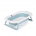 Foldable bath tub Isla with bath net Blue