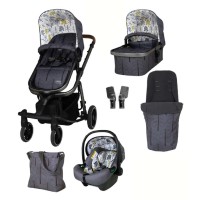 Cosatto Giggle Trail Baby stroller 3 in 1 with Nursing bag and Footmuff Fika forest Cosatto Giggle Trail Baby stroller 3 in 1 with Nursing bag and Footmuff Fika forest