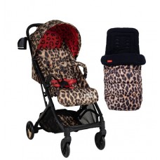 Cosatto Woosh 3 Baby stroller Hear Us Roar + footmuff