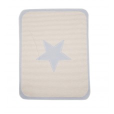 David Fussenegger Baby Blanket Juwel 70x90 Stars light blue