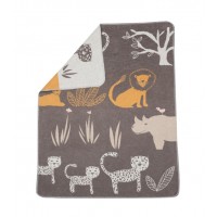 David Fussenegger Baby Blanket Juwel 70х90 Jungle, Brown