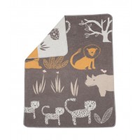 David Fussenegger Baby Blanket Juwel 70х90 Jungle, Brown