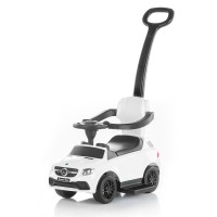 Chipolino Количка за яздене с дръжка Mercedes Benz GL63 AMG Бяла