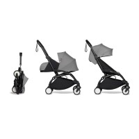 BABYZEN Детска количка YOYO 2 пълен комплект, Сива