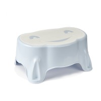 Thermobaby Babystep footstool Blue Soft White