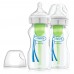 Dr.Brown'sWide-Neck Optiоns+ Baby Bottle 270 ml 2pcs