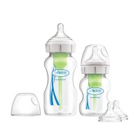 Dr.Brown's Комплект Бебешки шишета Wide-Neck Options+, 2 броя