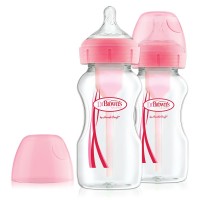 Dr.Brown's Optiоns+ PP Baby Bottle 270 ml 2 pcs Pink