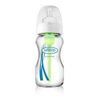 Dr.Brown's Wide-Neck Baby Glass Bottle 270 ml 