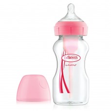 Dr.Brown's Options+ Wide-Neck Bottle 270 ml Pink