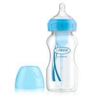 Dr.Brown's Options+ Wide-Neck Bottle 270 ml Blue