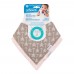Dr. Brown’s Bandana Bib with Snap-On Teether, 2 pcs Beige